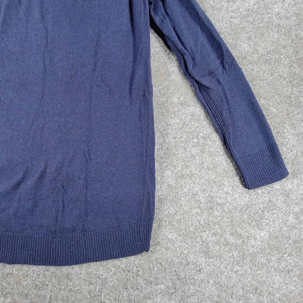 GAP Maternity Pullover Sweater Womens M Navy Blue‎ Classic V-neck Lightweight
